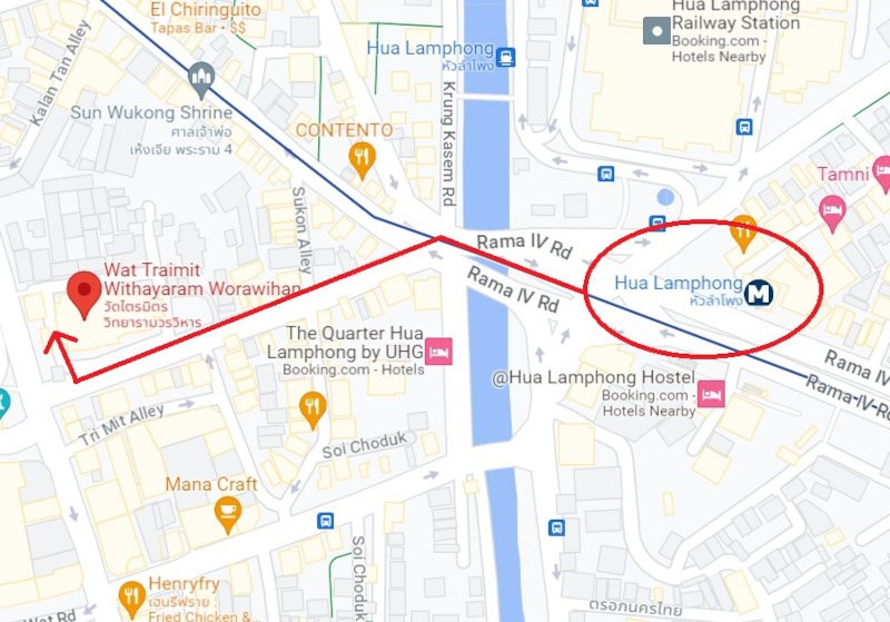 altın buda, altın buda tapınağı, altın buda heykeli, wat traimit, bangkok tapınak