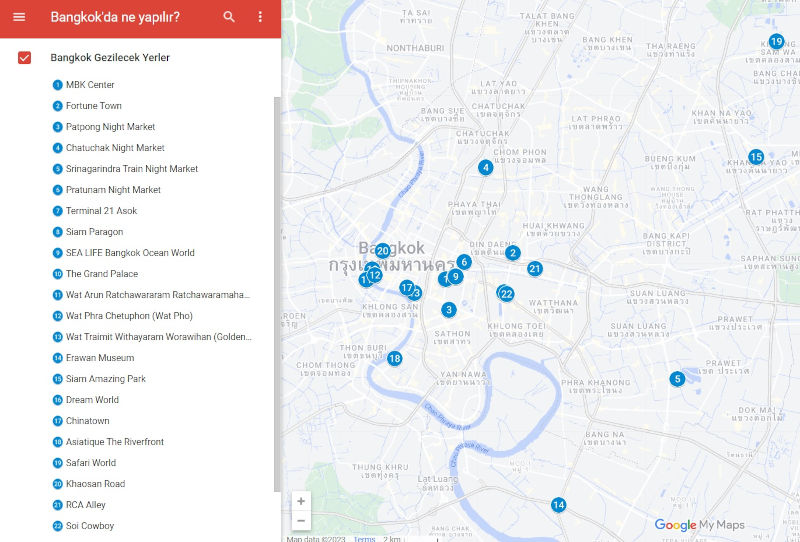 Bangkok'ta ne yapılır, bangkok gezi rehberi