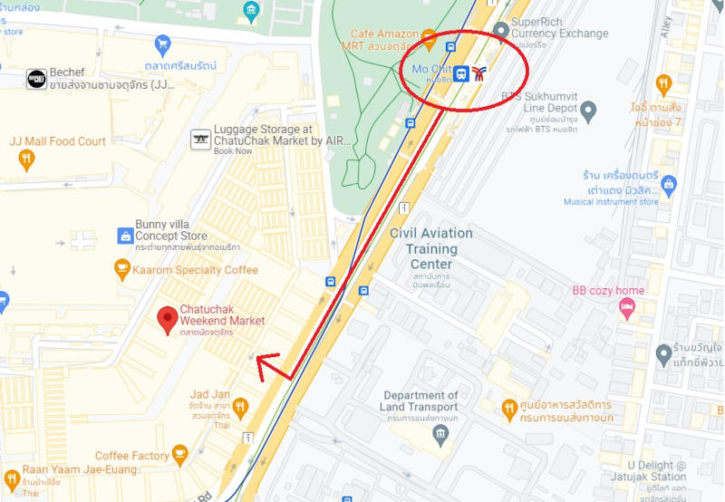 chatuchak harita, chatuchak pazarı, chatuchak weekend market, chatuchak market, chatuchak alışveriş, bangkok chatuchak