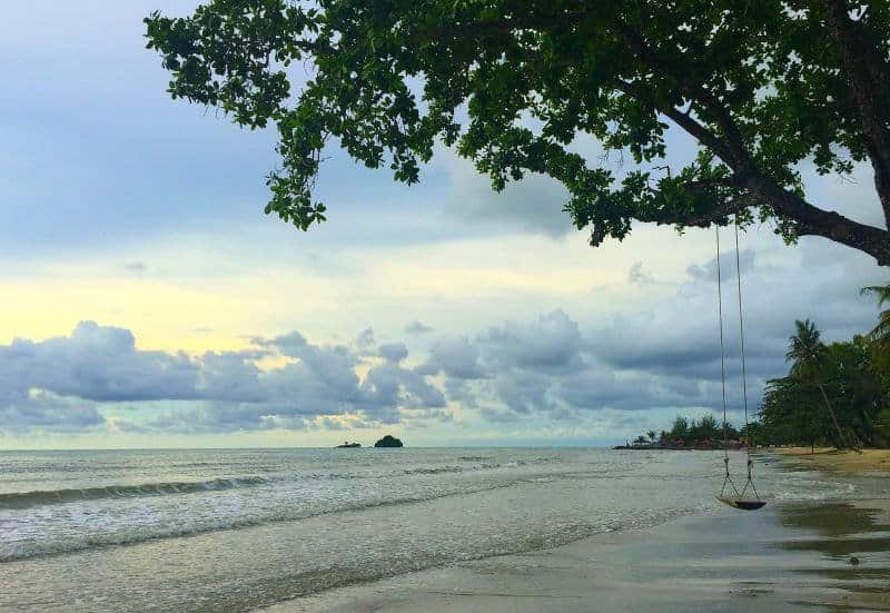 Tayland sahilleri, Ko Chang Adası, deniz, tatil, sahil, gezi