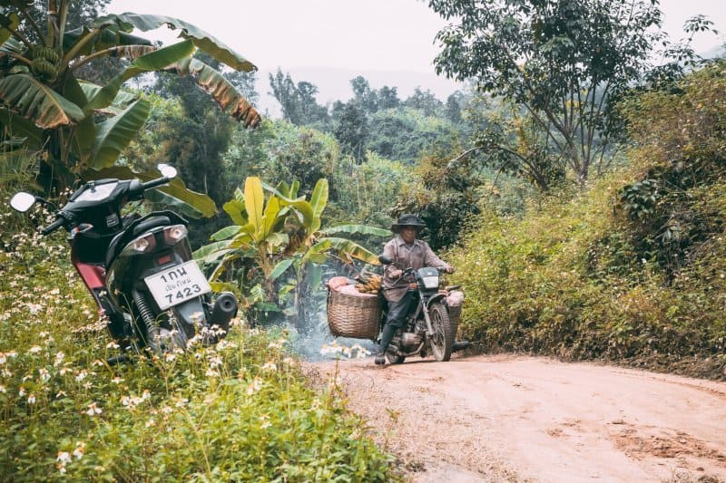 Pai, Tayland, Chiang Mai, tatil, gezi, kuzey, köylü