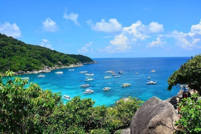 Simalan adaları, Tayland, tatil, deniz, gezi