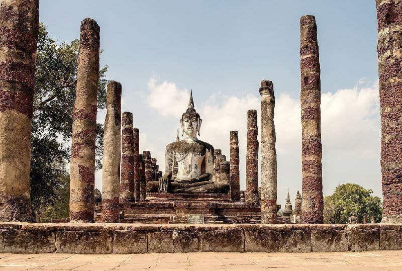Sukhothai, Tayland tarihi, tapınak