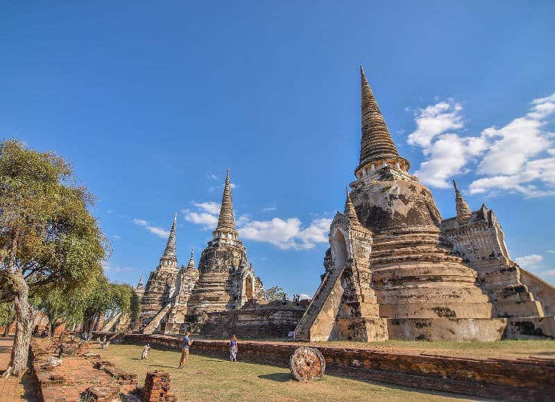 Ayutthaya, Tayland tarihi tapınak