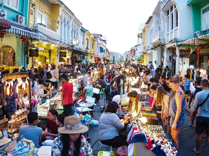 Phuket alışveriş, market, gece marketi, Phuket'te ne yapılır, gezi rehberi
