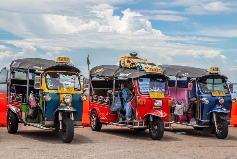 Tayland ulaşım, seyahat, tatil
